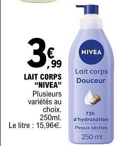 LAIT CORPS “NIVEA”