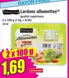 Lardons allumettes(a)