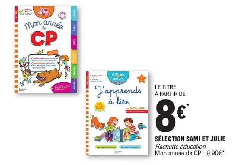 LE TITRE À PARTIR DE 8€* SÉLECTION SAMI ET JULIE