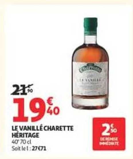 LE VANNILÉCHARRETTE HÉRITAGE