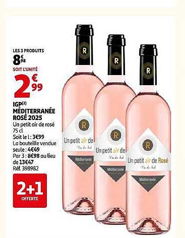 LES 3 PRODUITS