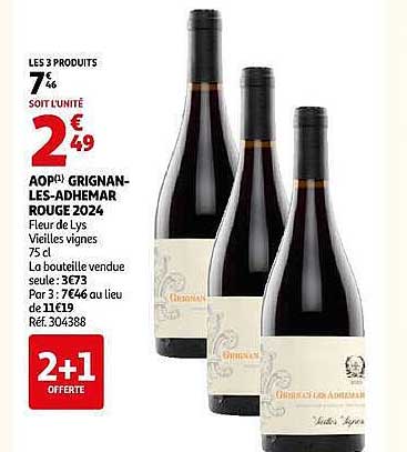 LES 3 PRODUITS