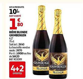 LES 6 PRODUITS