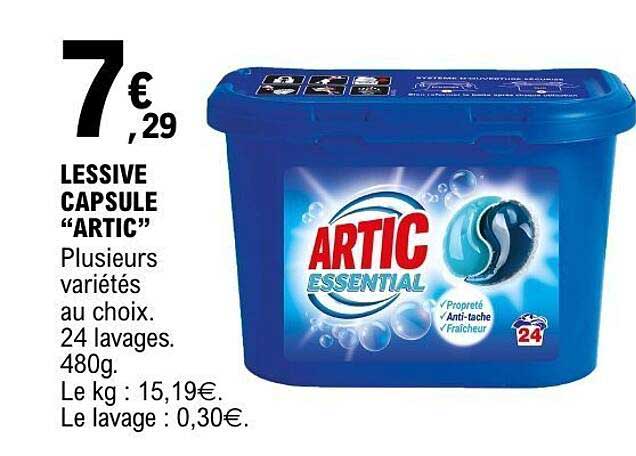 LESSIVE CAPSULE “ARTIC”