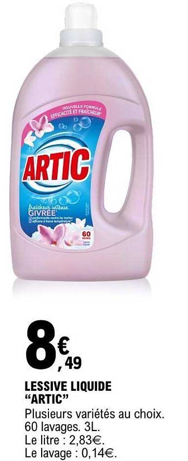 LESSIVE LIQUIDE “ARTIC”