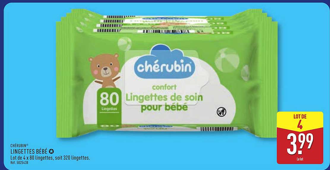 LINGETTES BÉBÉ