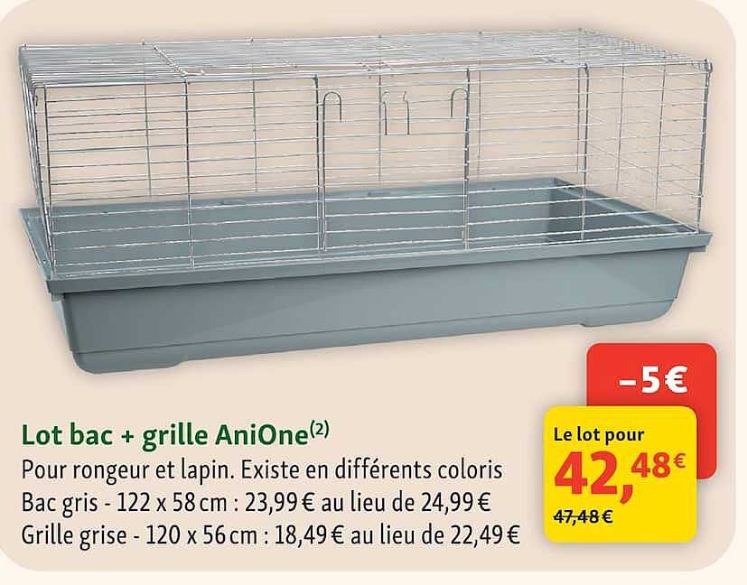 Lot bac + grille AniOne(2)