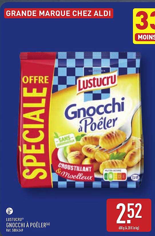 LUSTUCRU® GNOCCHI À POÊLER(A)