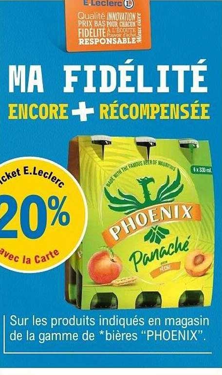 MA FIDÉLITÉ ENCORE + RÉCOMPENSÉE