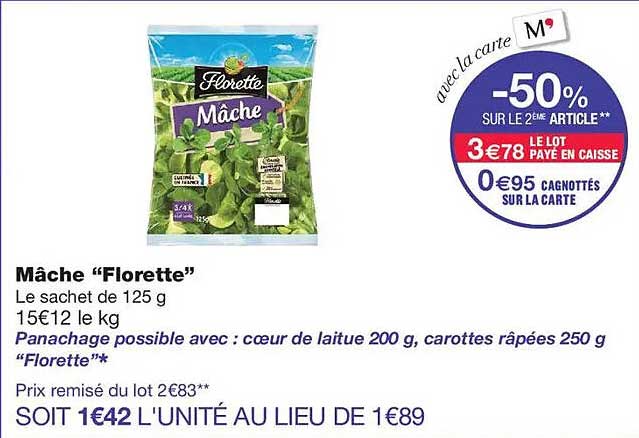 Mâche "Florette"