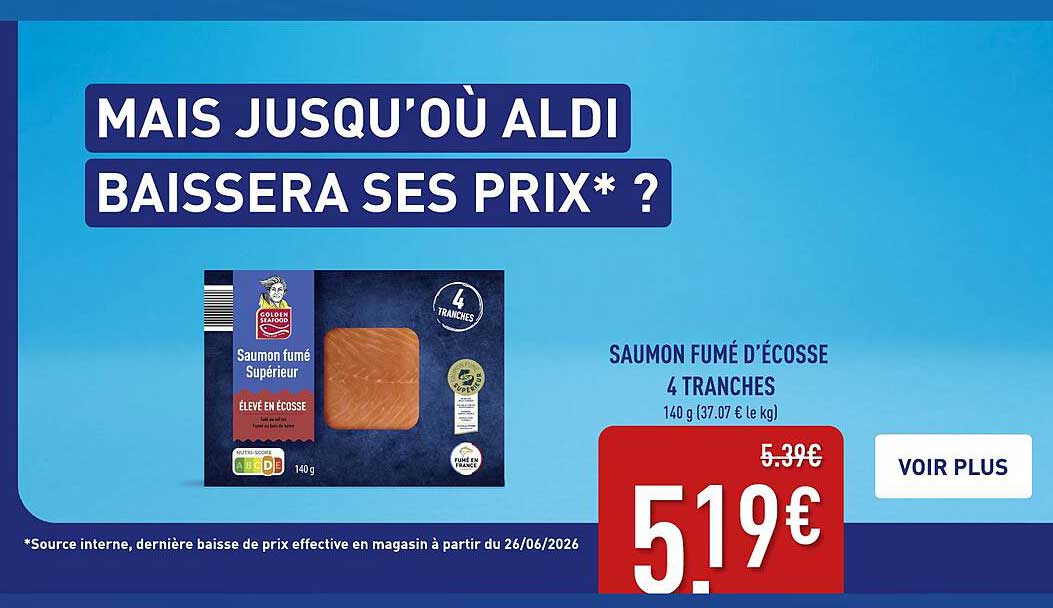 MAIS JUSQU'OÙ ALDI BAISSERA SES PRIX* ?