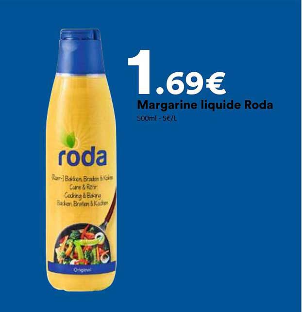 Margarine liquide Roda
