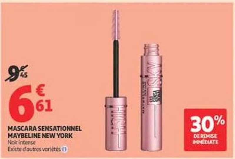 MASCARA SENSATIONNEL MAYBELLINE NEW YORK