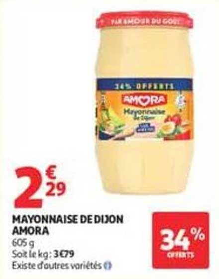 MAYONNAISE DE DIJON AMORA