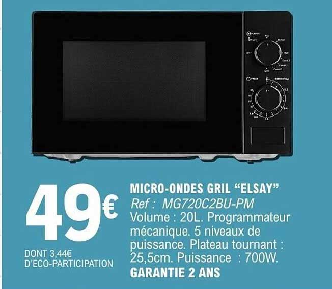 MICRO-ONDES GRIL “ELSAY”