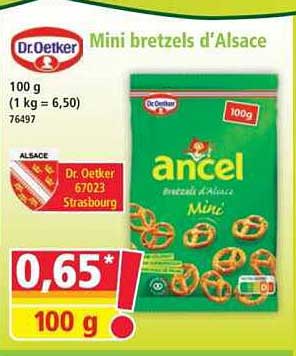 Mini bretzels d'Alsace