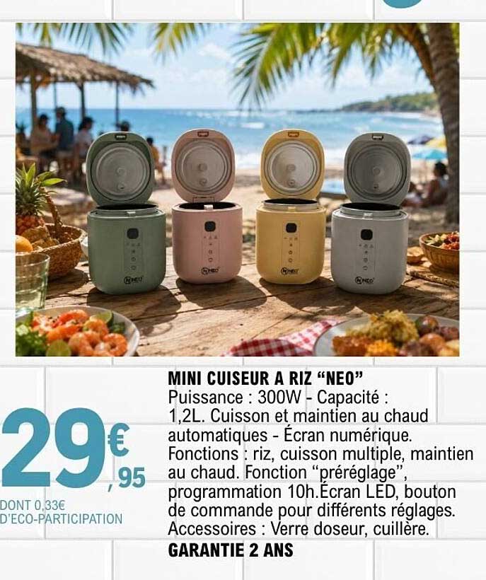MINI CUISEUR A RIZ “NEO”