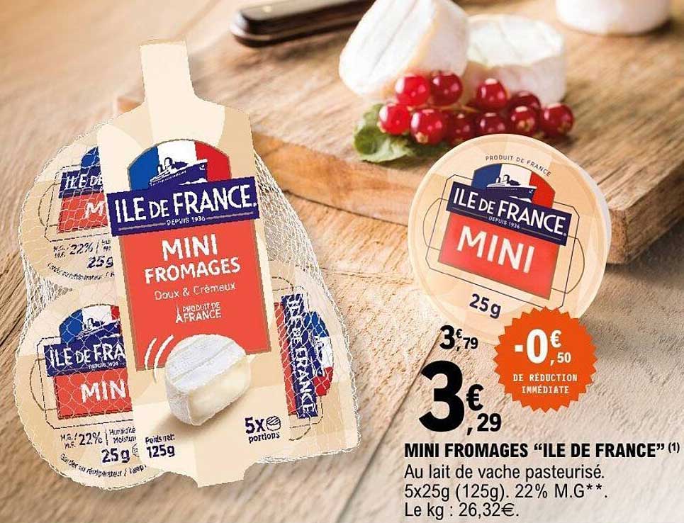 MINI FROMAGES “ILE DE FRANCE”