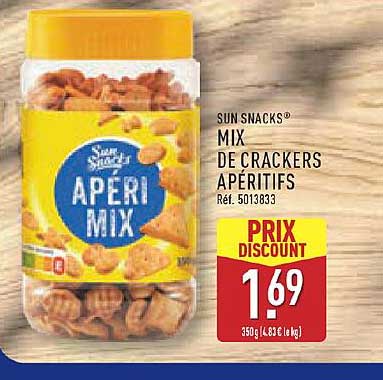 MIX DE CRACKERS APÉRITIFS