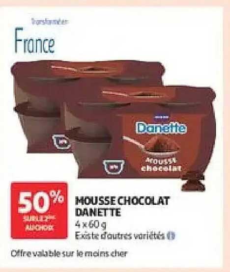 MOUSSE CHOCOLAT DANETTE