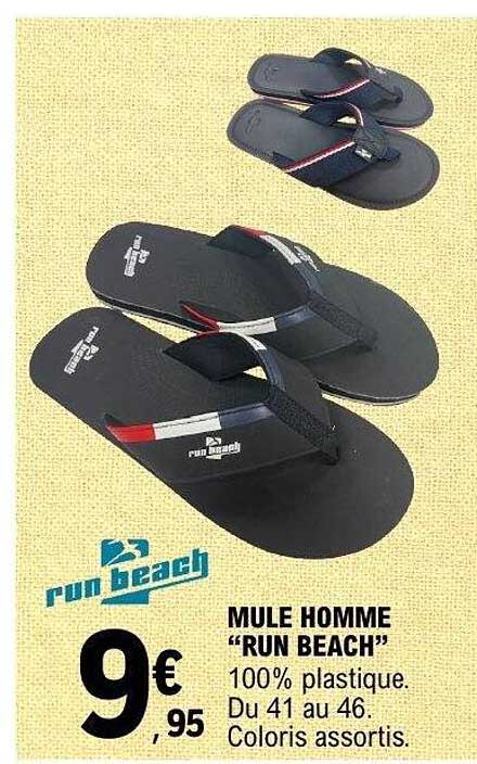 MULE HOMME "RUN BEACH"
