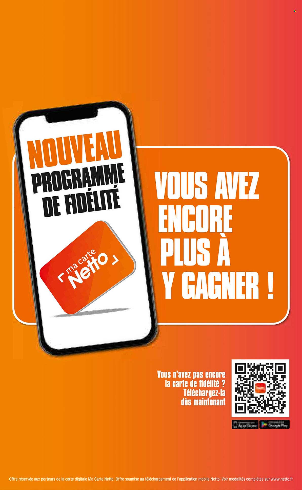 NOUVEAU PROGRAMME DE FIDÉLITÉ
