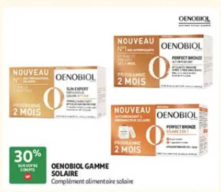 OENOBIOL GAMME SOLAIRE