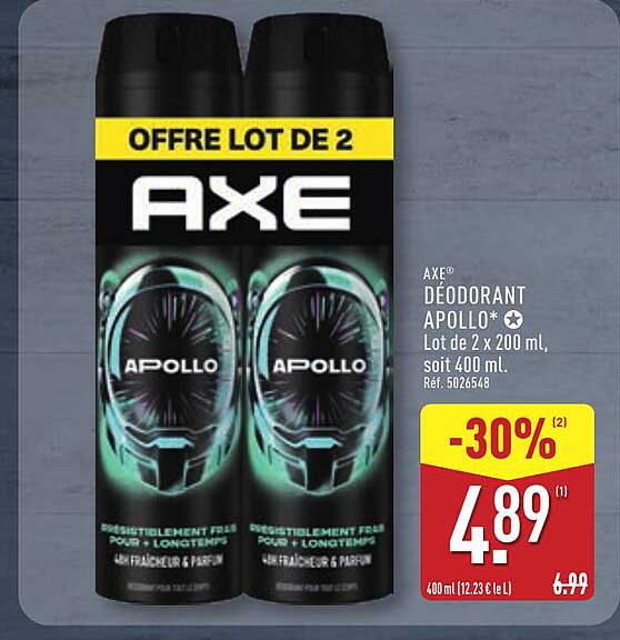 OFFRE LOT DE 2 AXE