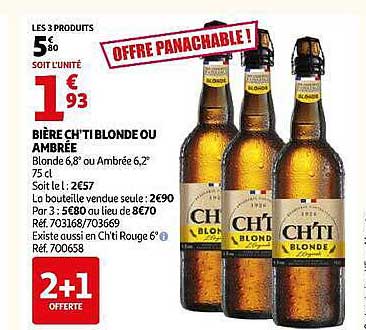 OFFRE PANACHABLE !