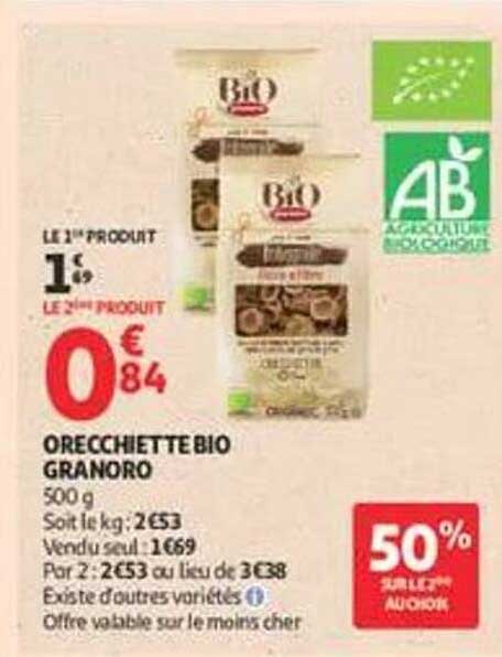 ORECCHIETTE BIO GRANORO
