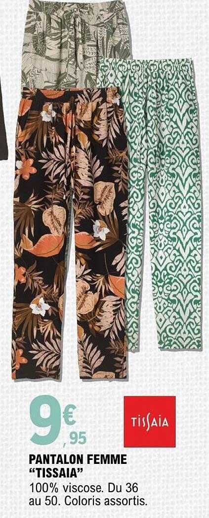 PANTALON FEMME “TISSAIA”