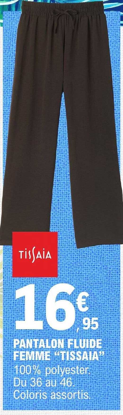 PANTALON FLUIDE FEMME “TISSAIA”