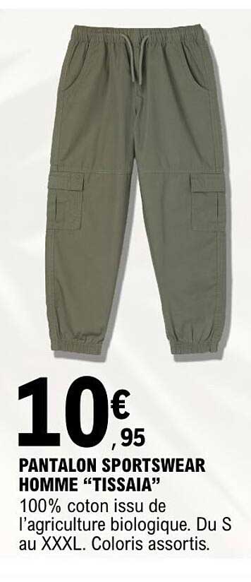 PANTALON SPORTSWEAR HOMME “TISSAIA”