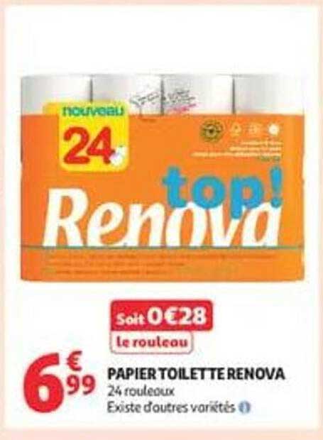 PAPIER TOILETTE RENOVA