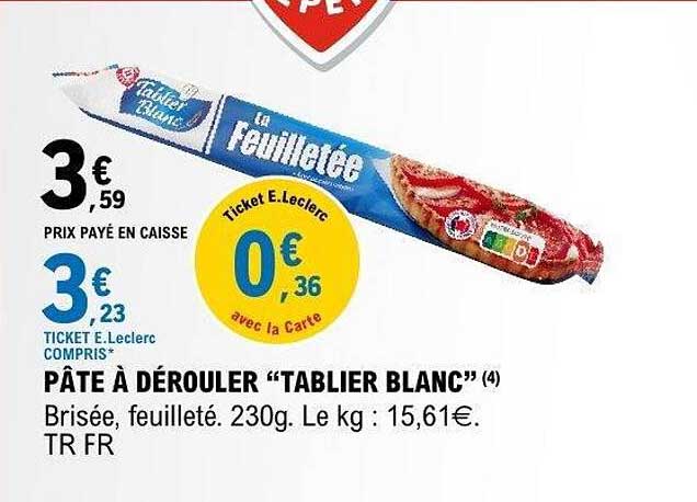 PÂTE À DÉROULER “TABLIER BLANC” (4)