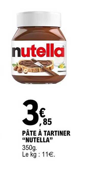 PÂTE À TARTINER “NUTELLA”