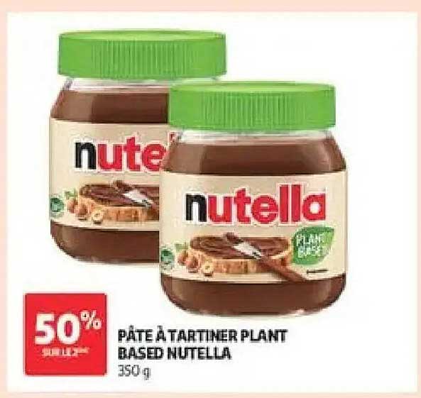 PÂTE À TARTINER PLANT BASED NUTELLA 350 g