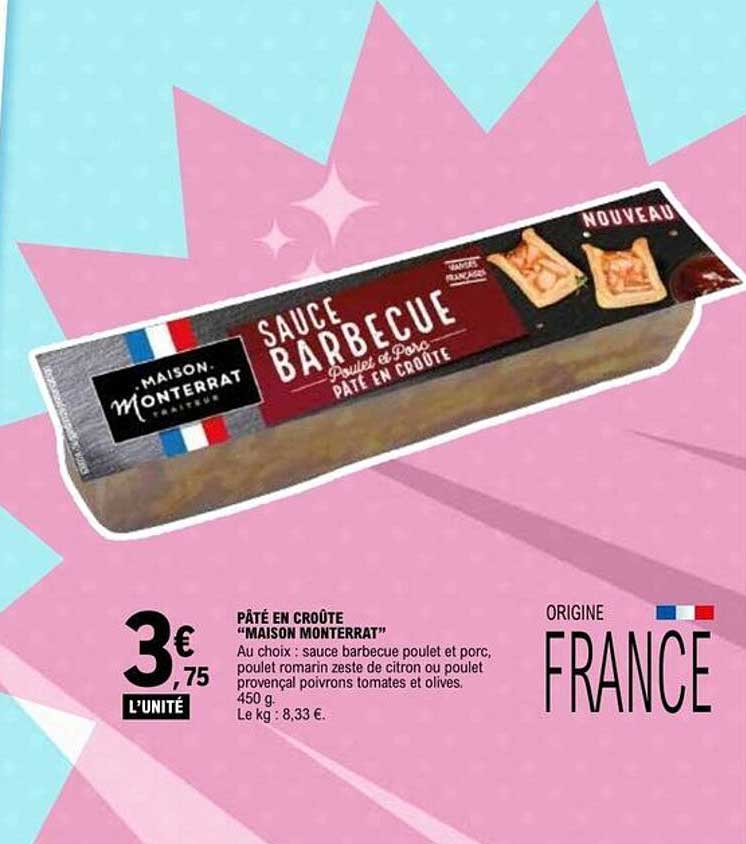 PÂTÉ EN CROÛTE “MAISON MONTERAT”
