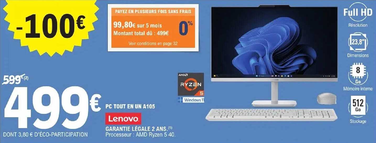 PC TOUT EN UN A105