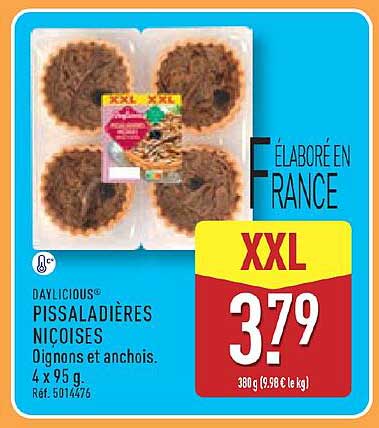 PISSALADIÈRES NICOISES