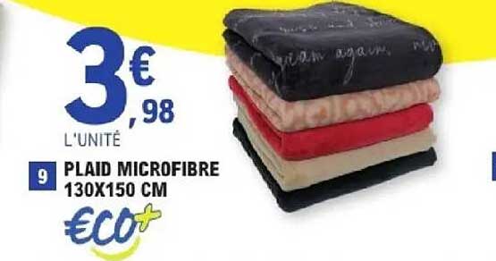 PLAID MICROFIBRE 130X150 CM