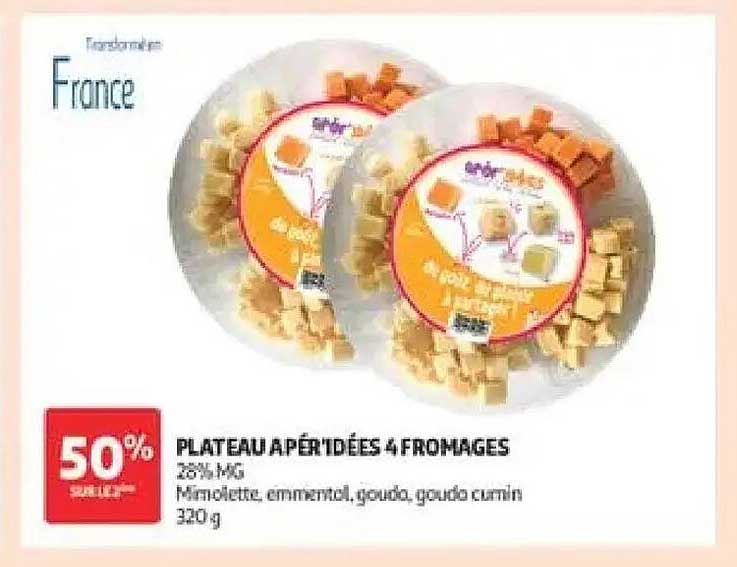 PLATEAU APÉRITIDÉES 4 FROMAGES