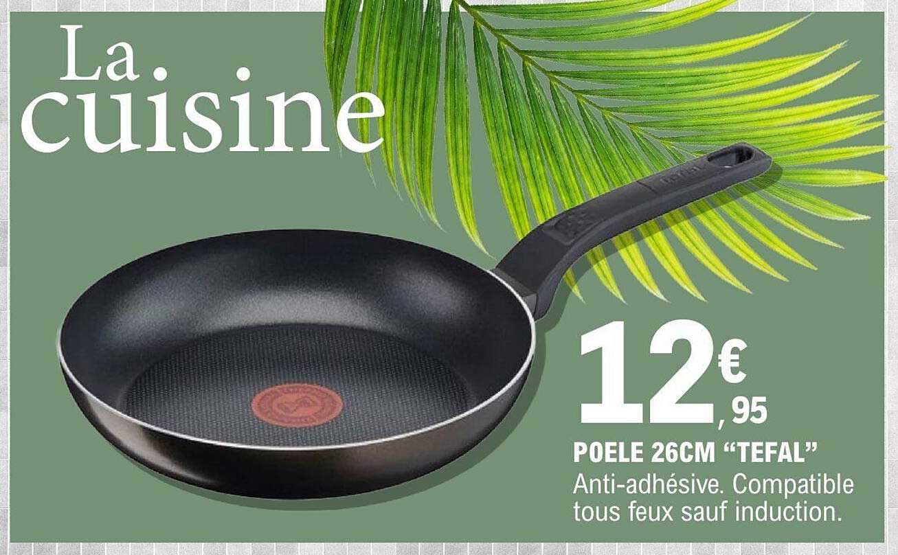 POELE 26CM “TEFAL”