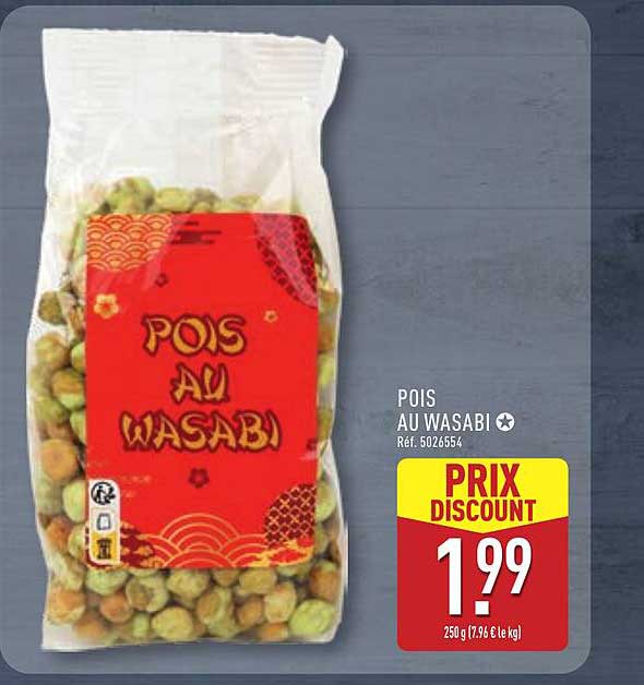 POIS AU WASABI