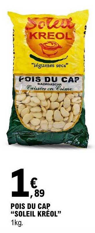 POIS DU CAP “SOLEIL KRÉOL” 1kg.