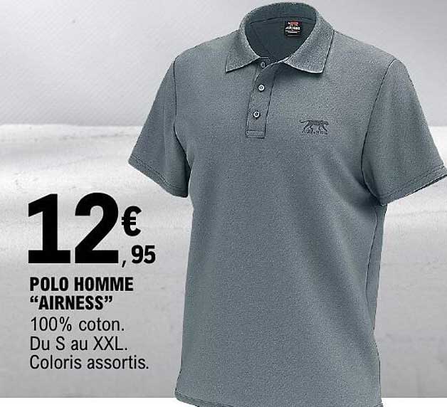 POLO HOMME “AIRNESS”