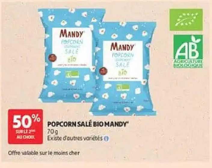 POPCORN SALÉ BIOMANDY