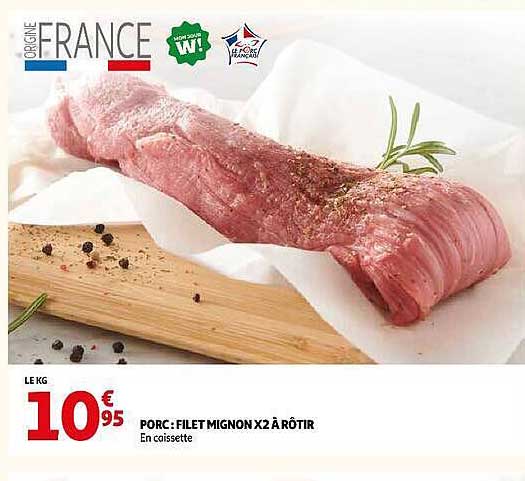PORC : FILET MIGNON X2 À RÔTIR