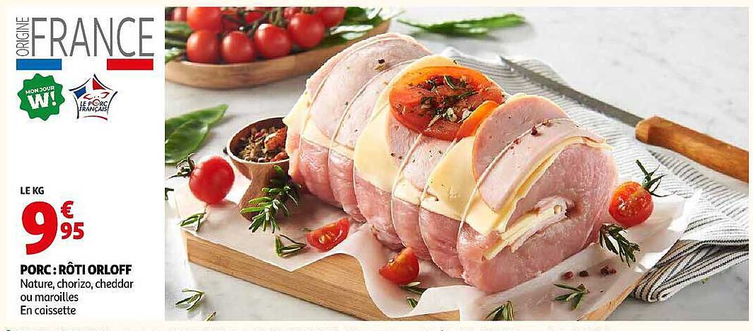 PORC : RÔTI ORLOFF