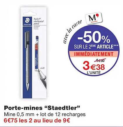 Porte-mines “Staedtler”